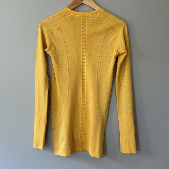 Lululemon Swiftly Tech Long‎ Sleeve Sz 6 in Honeycomb - Picture 3 of 9